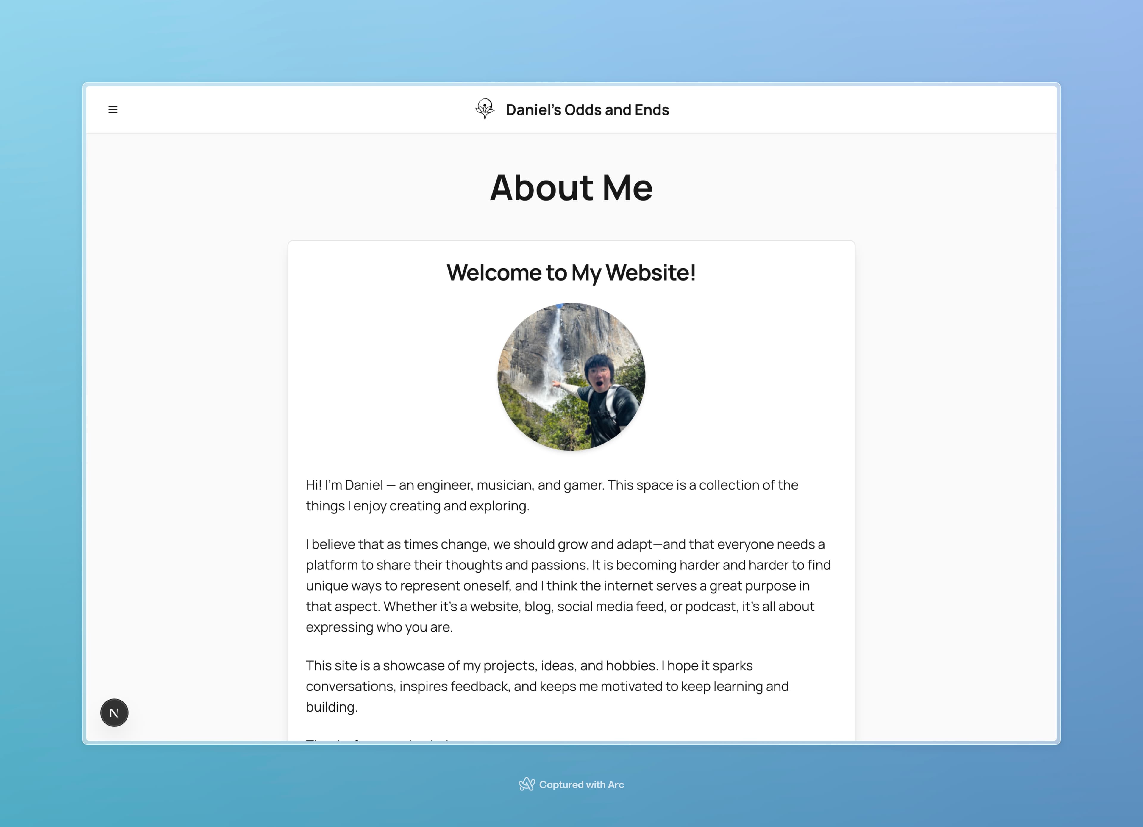 Personal Website